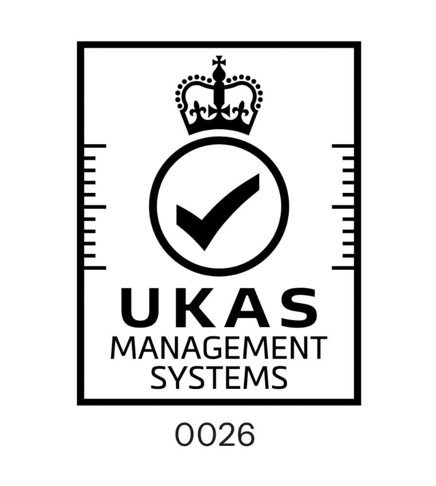UKAS management systems accreditation mark
